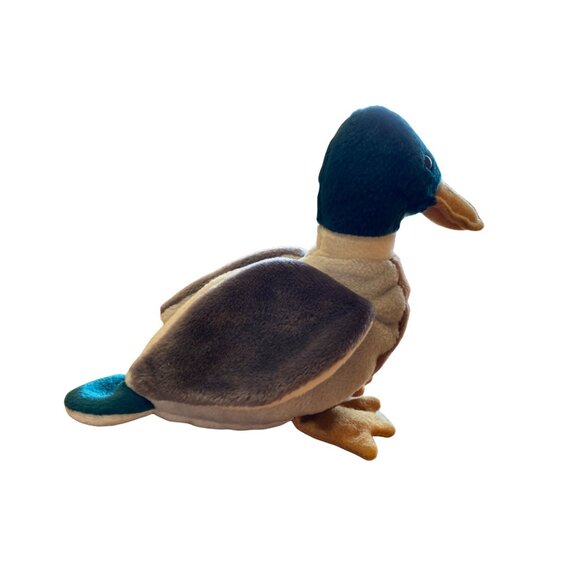 Ty Beanie Baby Plush Duck "Jake" 1997 Vintage Surface Washable Collectible Toy P - Picture 1 of 9